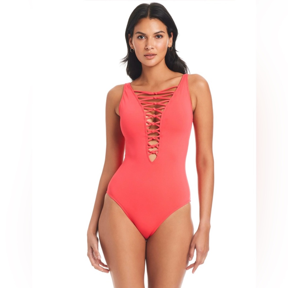 Bleu Rod Beattie ‘let’s get knottie’ swimsuit